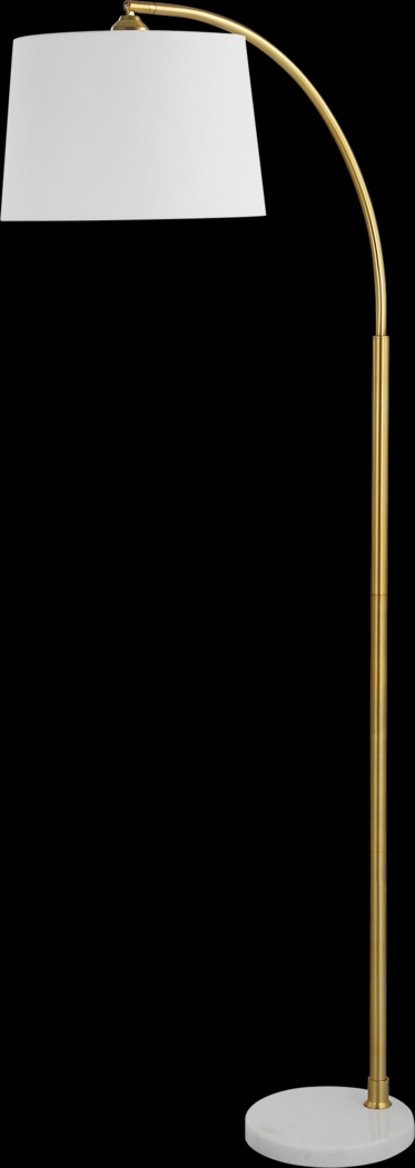 Irone Estates Gold Floor Lamp - Thumbnail - Image 1
