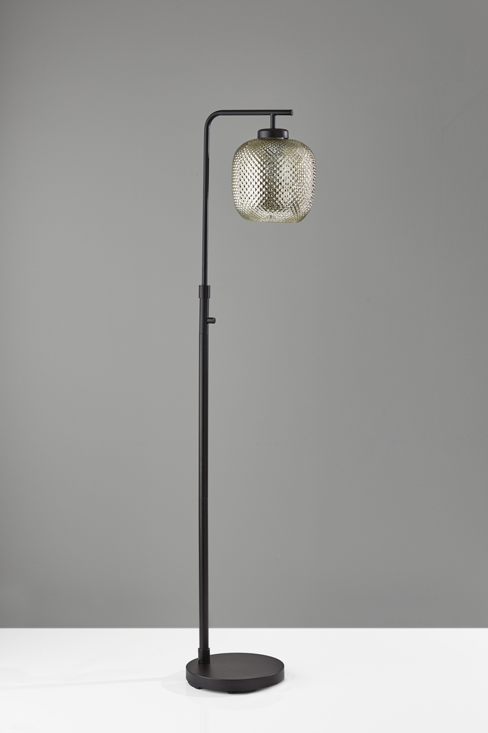 Iroquois Loop Mercury Glass Floor Lamp - Thumbnail - Image 2