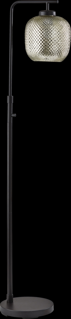 Iroquois Loop Mercury Glass Floor Lamp - Thumbnail - Image 1