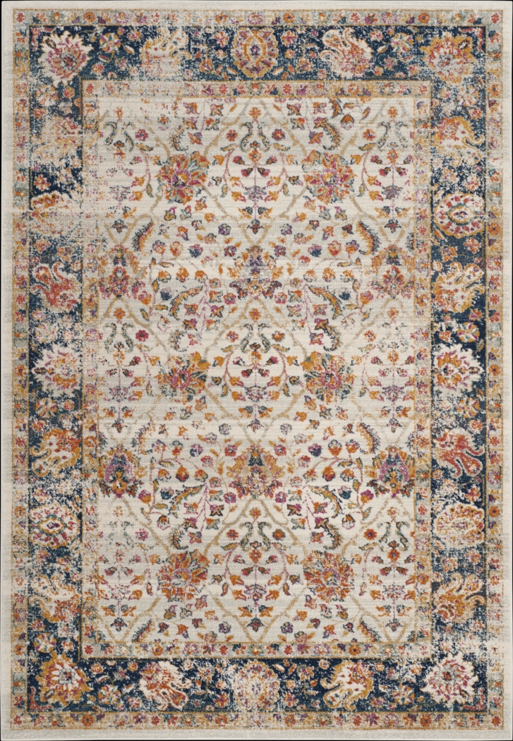 Irvine Bay Cream 6'7 x 9'2 Rug - Thumbnail - Image 1