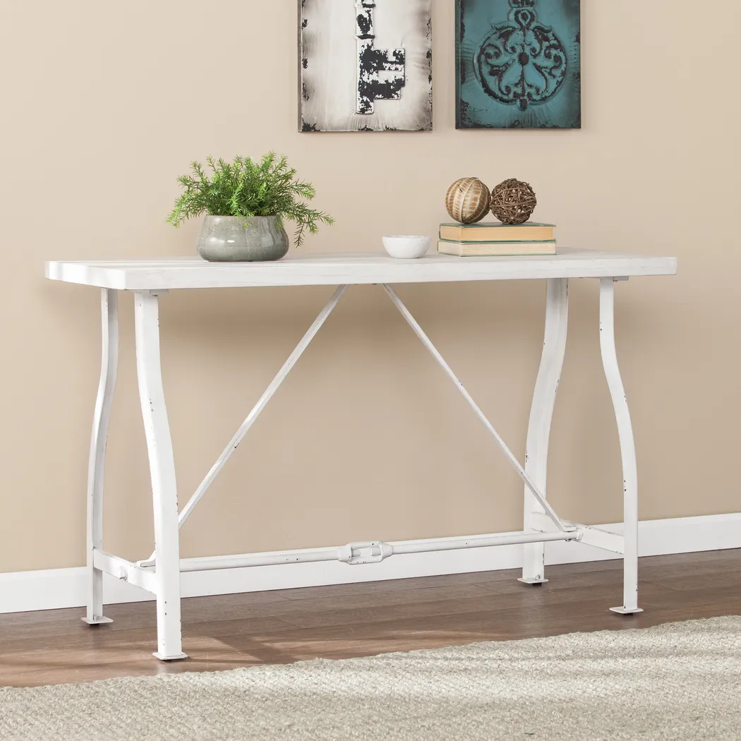 Irvington White Console Table - Thumbnail - Image 2