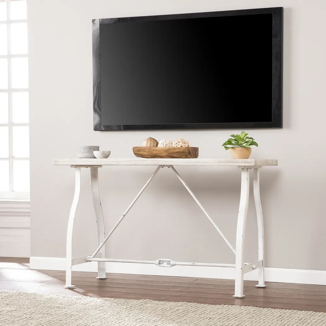 Irvington White Console Table - Thumbnail - Image 5