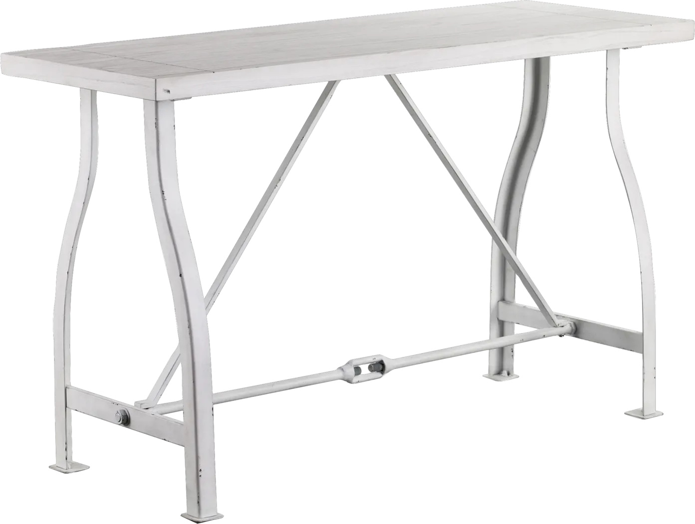 Irvington White Console Table - Thumbnail - Image 1