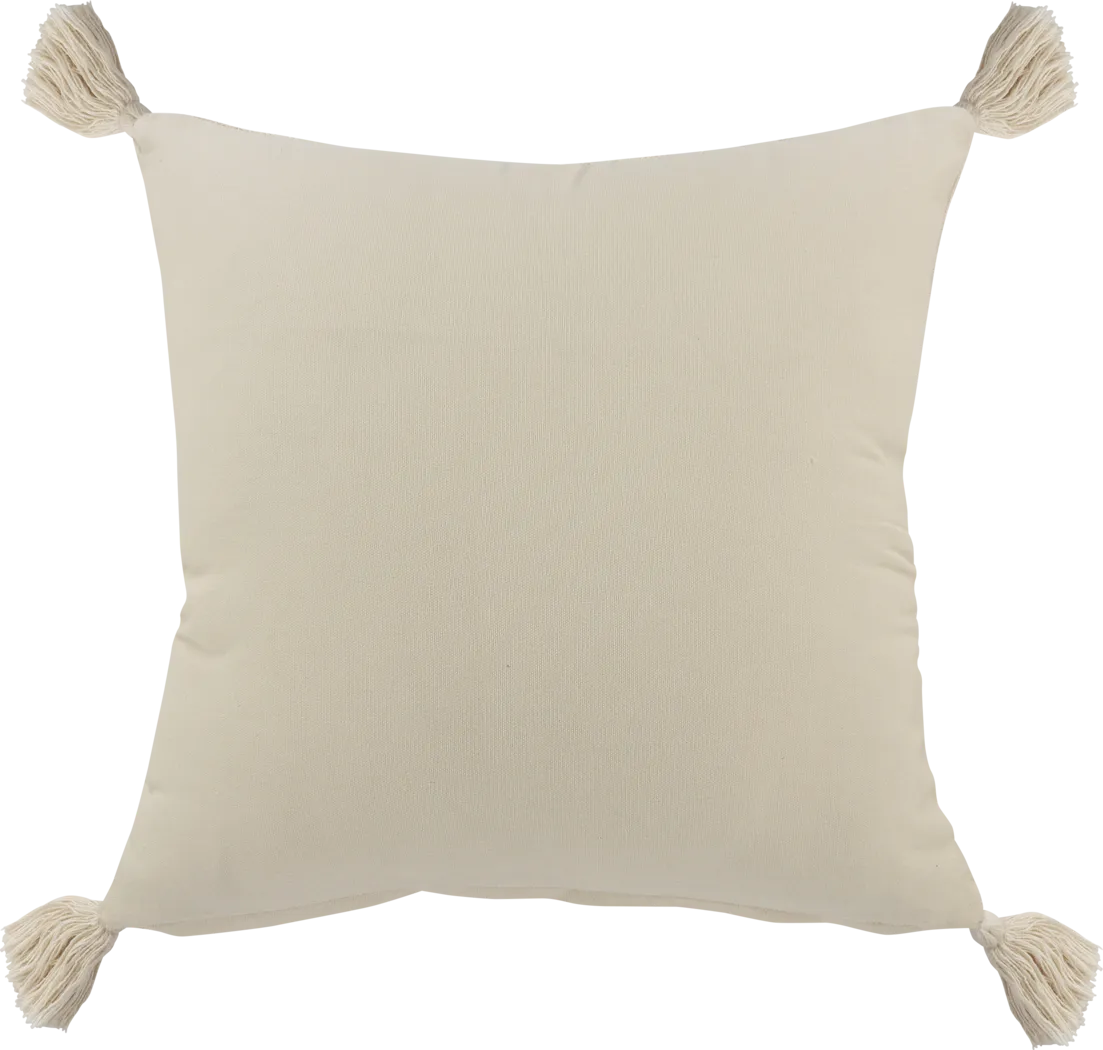 Isaam Cream/Green Pillow, Set of 2 - Thumbnail - Image 4