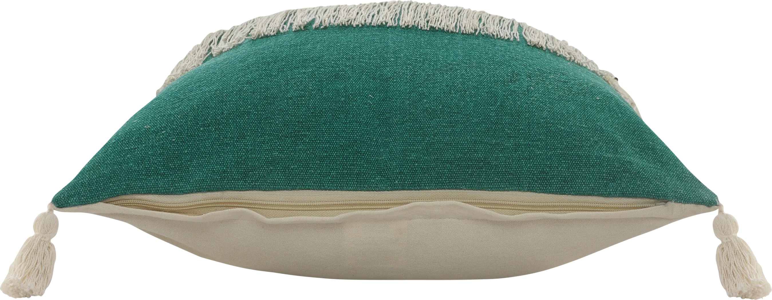 Isaam Cream/Green Pillow, Set of 2 - Thumbnail - Image 7