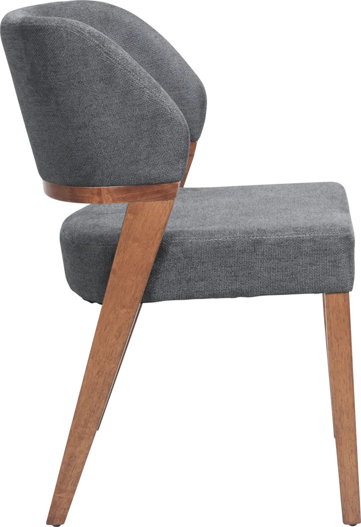 Isaev Gray Side Chair, Set of 2 - Thumbnail - Image 5