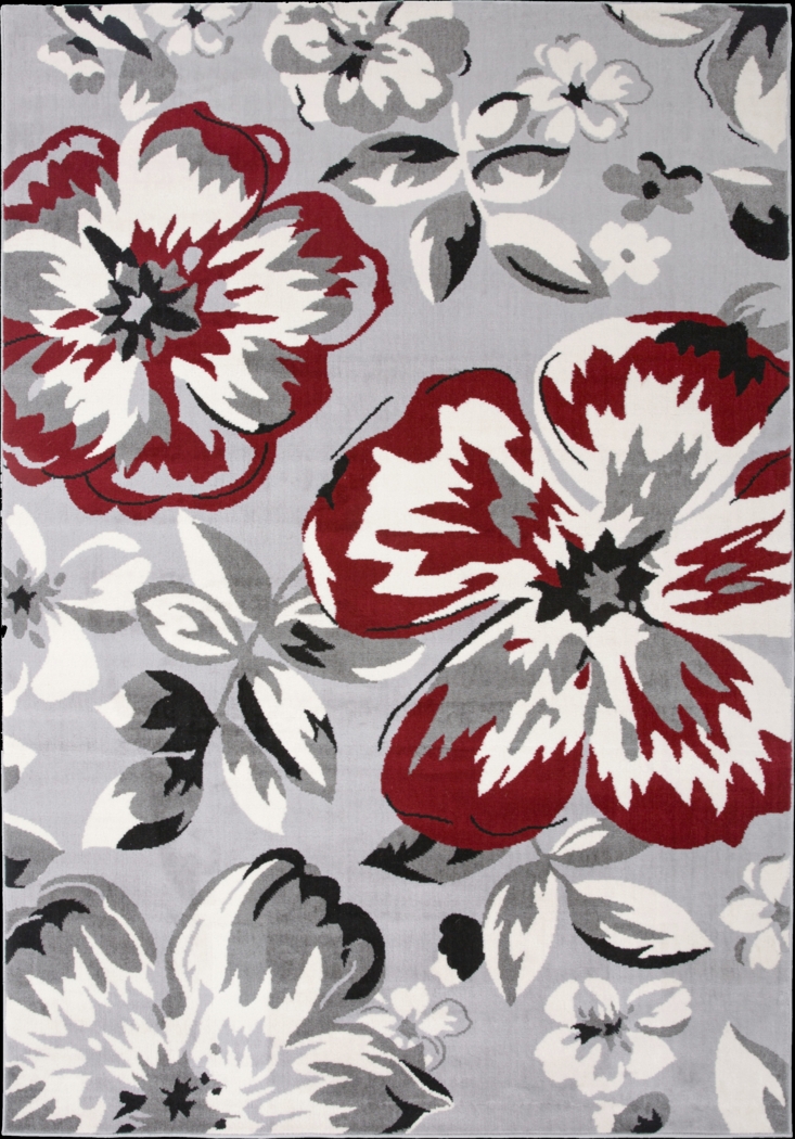 Iselana I Red 5' x 7' Rug - Thumbnail - Image 1