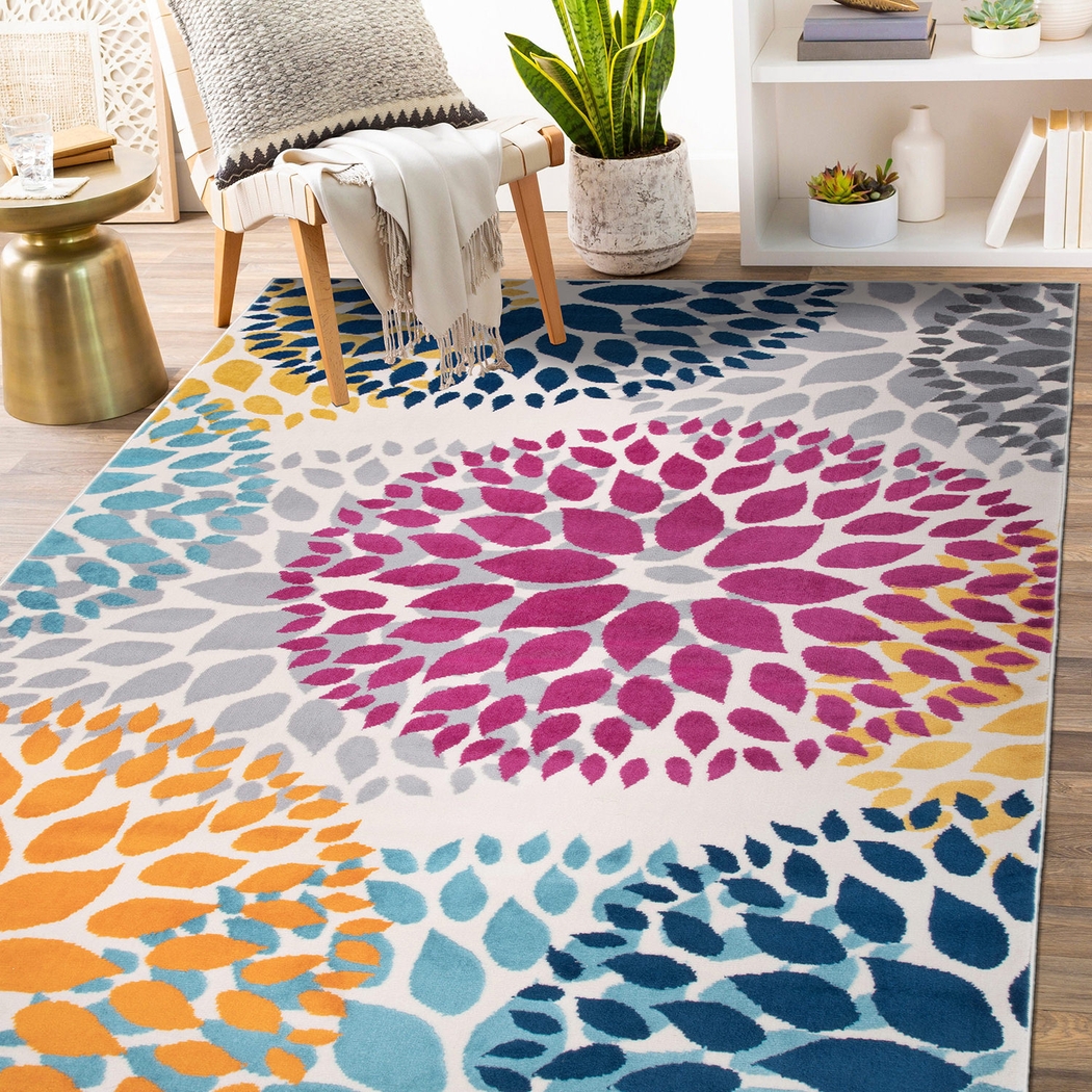 Iselana II Multi 7'6 x 9'5 Rug - Thumbnail - Image 2