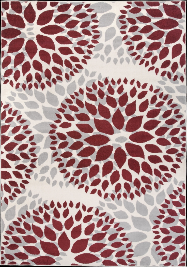 Iselana II Red 5' x 7' Rug - Thumbnail - Image 1