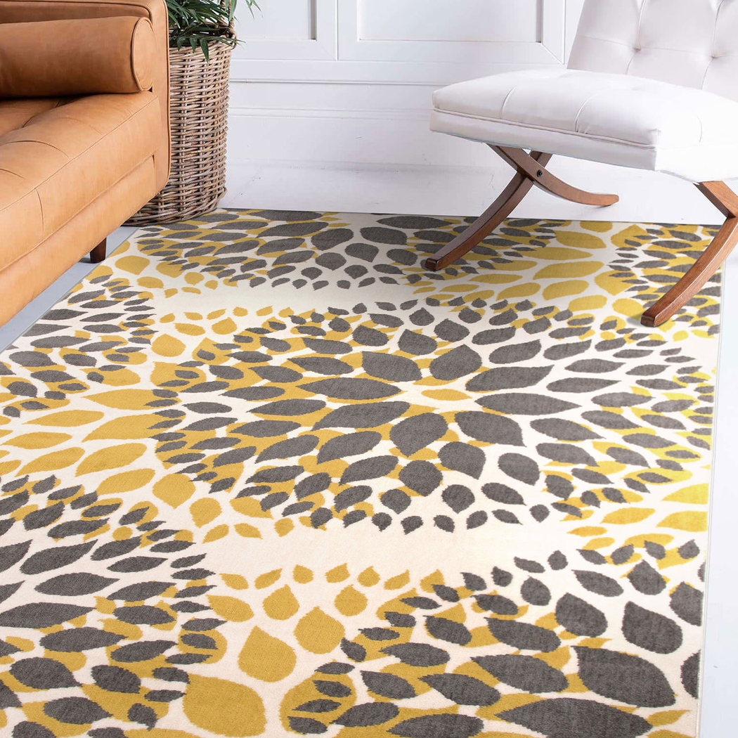 Iselana II Yellow 7'6 x 9'5 Rug - Thumbnail - Image 2