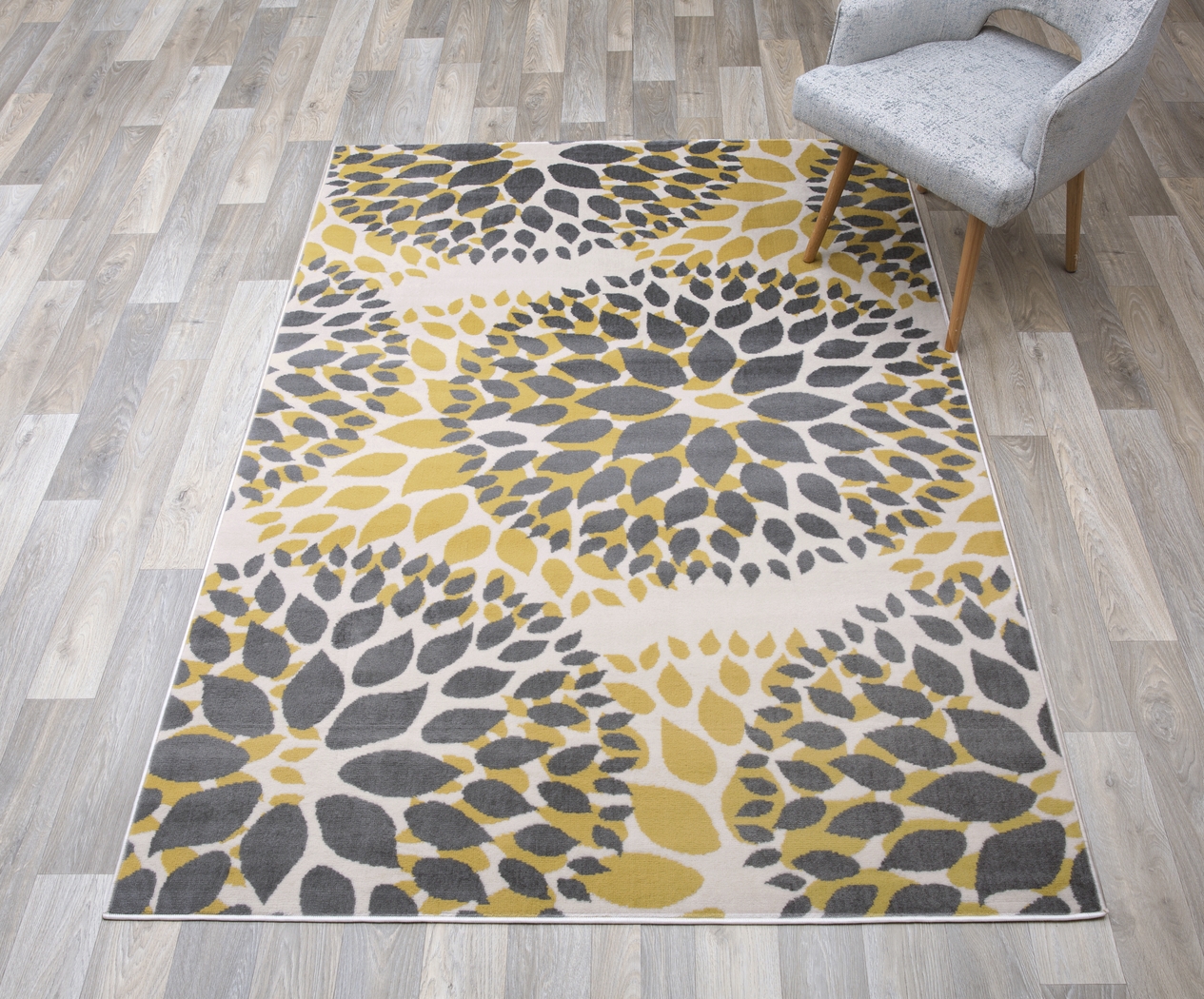 Iselana II Yellow 7'6 x 9'5 Rug - Thumbnail - Image 3
