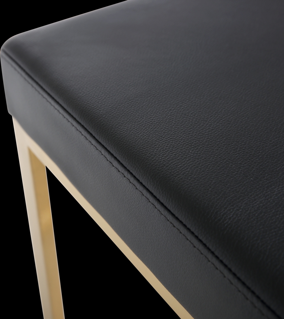 Isellan Black Barstool, Set of 2 - Thumbnail - Image 6