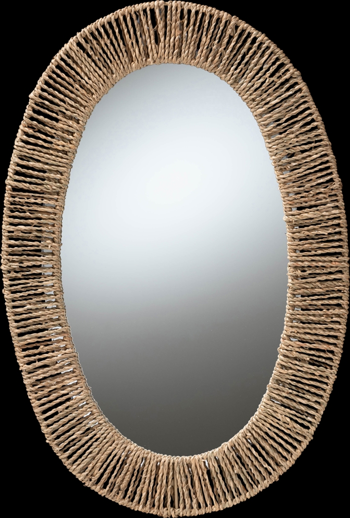 Isgett Brown Mirror - Thumbnail - Image 1