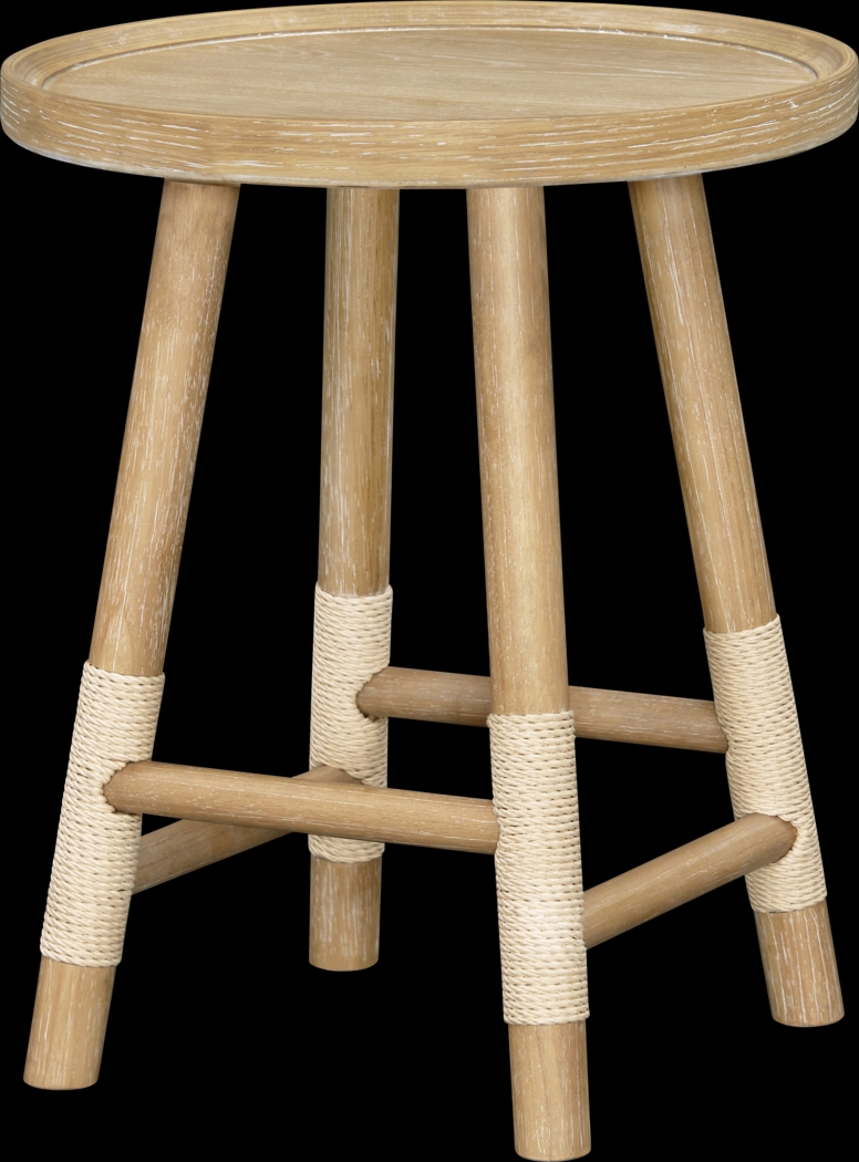 Ishbe Brown End Table - Thumbnail - Image 1