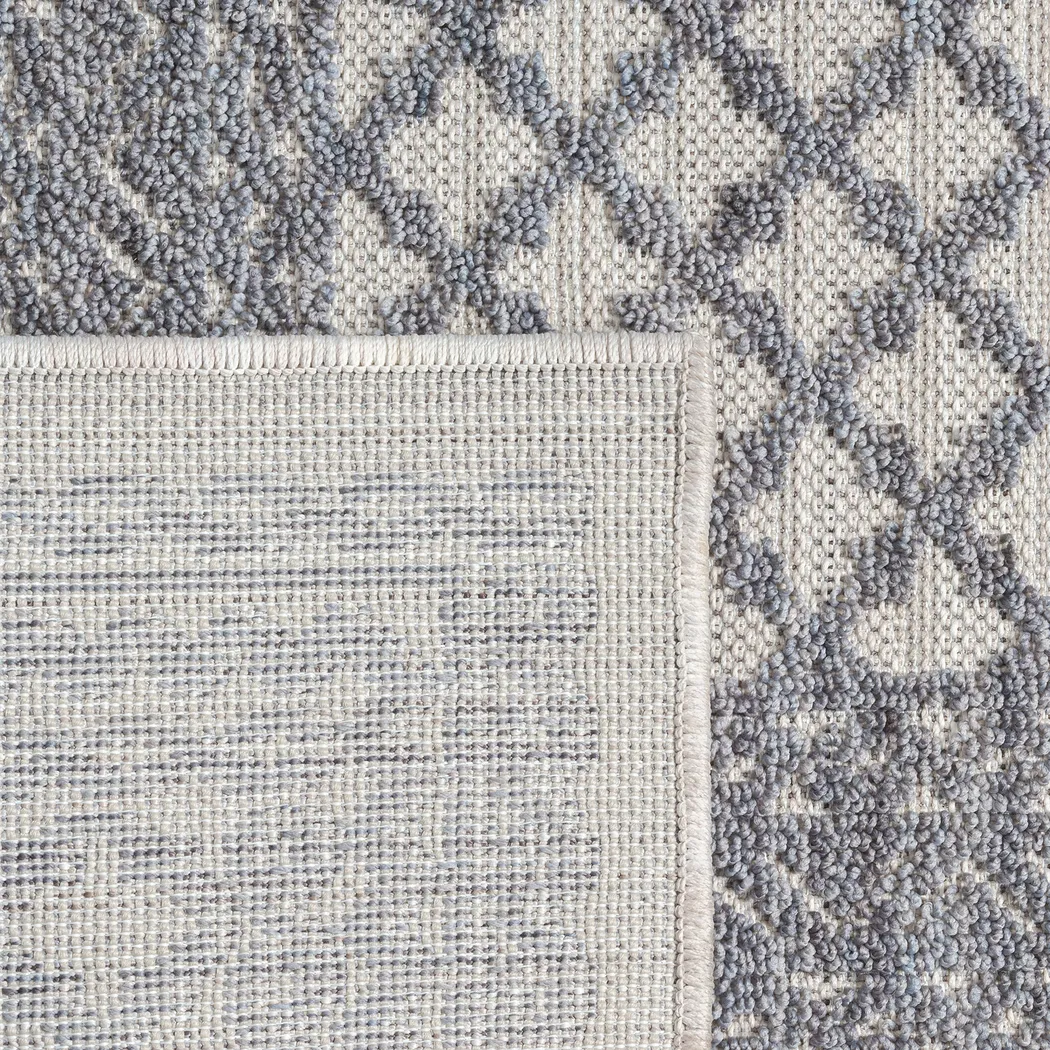 Isioco Blue 7'10 x 9'10 Indoor/Outdoor Rug - Image 5