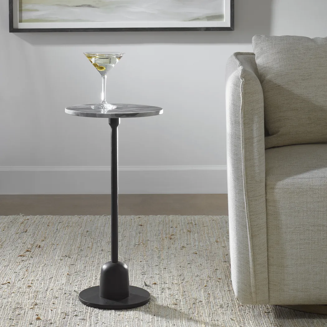 Islae Black Accent Table - Thumbnail - Image 2