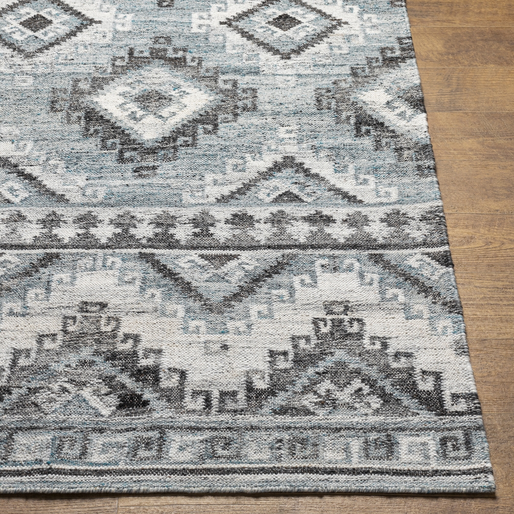 Islasann Blue 5' x 7'5 Rug - Thumbnail - Image 4
