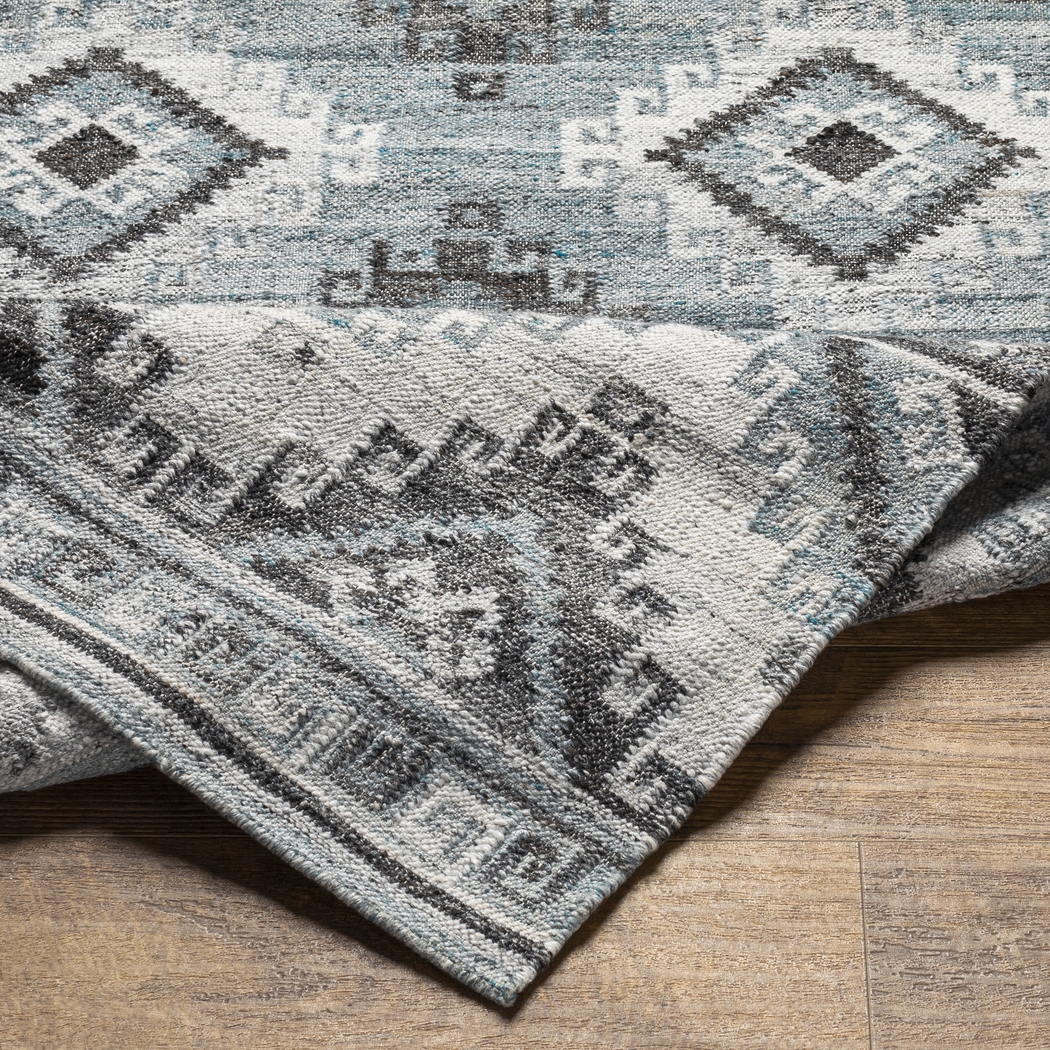 Islasann Blue 5' x 7'5 Rug - Thumbnail - Image 5