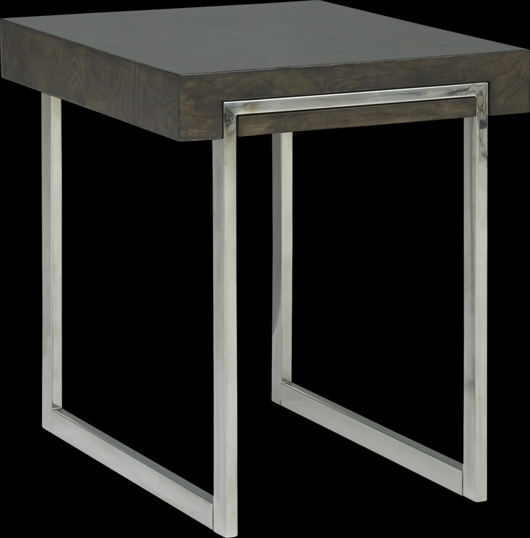 Isleen Gray End Table - Thumbnail - Image 1