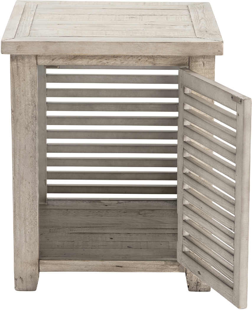 Islelane Cream End Table - Thumbnail - Image 4