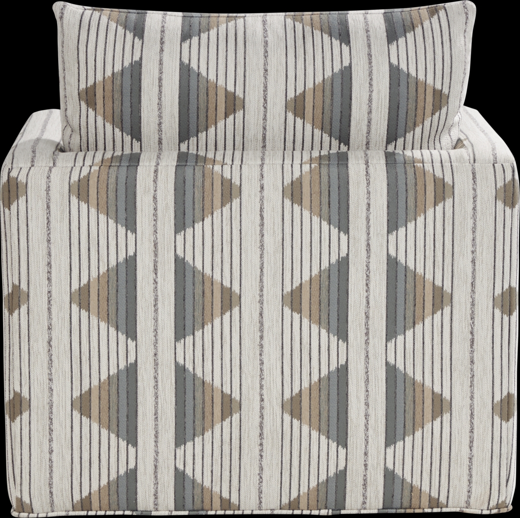 Soho Loft Green Slipcover 5 Pc Sectional Living Room - Thumbnail - Image 6