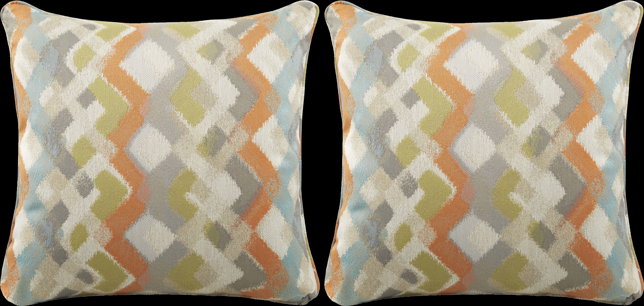 iSofa Bippy Jambalaya Accent Pillows (Set of 2) - Thumbnail - Image 1