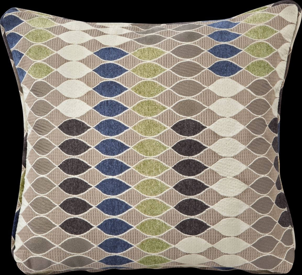 iSofa Buckshot Azure Accent Pillows (Set of 2) - Thumbnail - Image 1