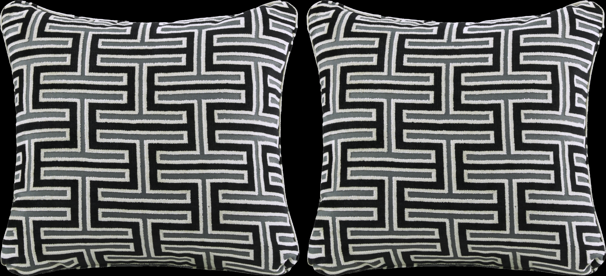 Carlyle Caviar Accent Pillow (Set of 2) - Thumbnail - Image 1