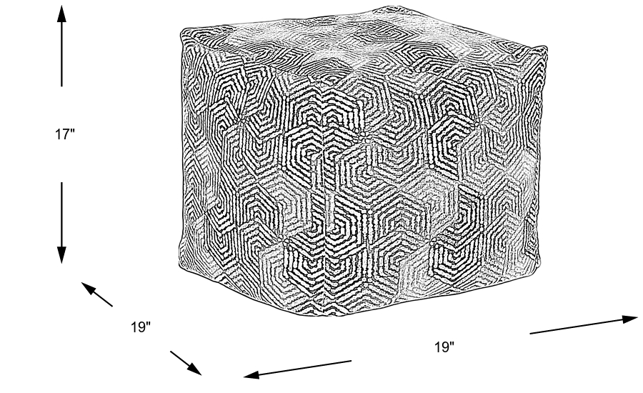 Dimension Image. Please refer to the Dimension Tab on this page for dimension details.