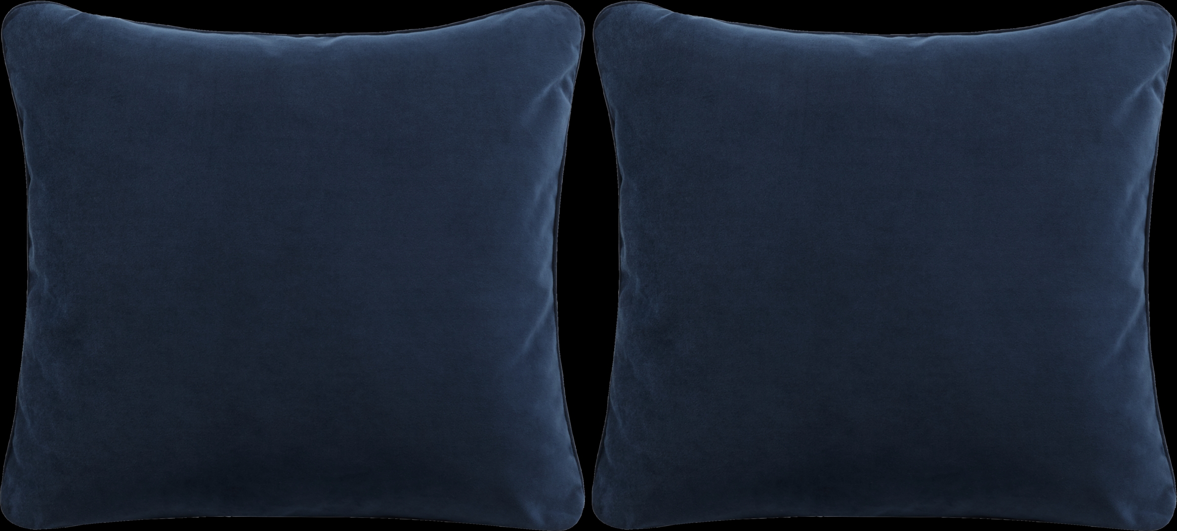 iSofa Navy Accent Pillows (Set of 2) - Thumbnail - Image 1