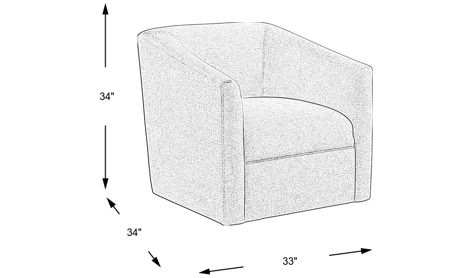 Dimension Image. Please refer to the Dimension Tab on this page for dimension details.
