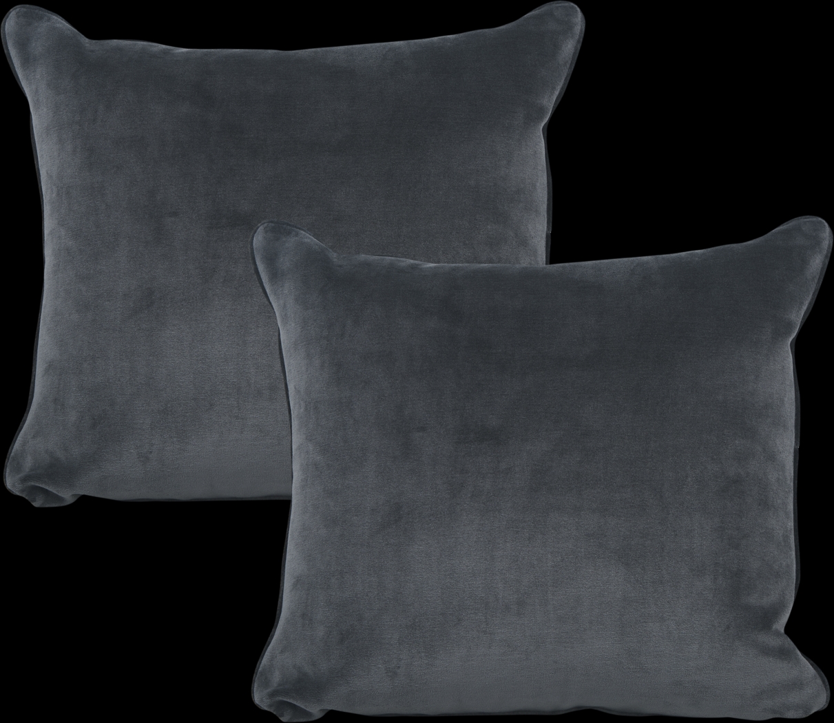 Maisie Gray Accent Pillow Pair - Thumbnail - Image 1