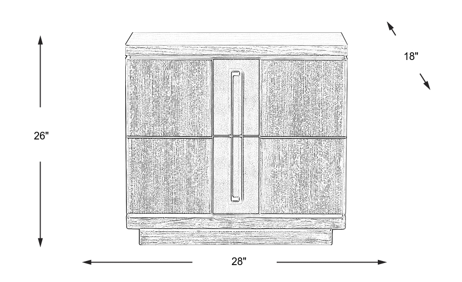 Dimension Image. Please refer to the Dimension Tab on this page for dimension details.