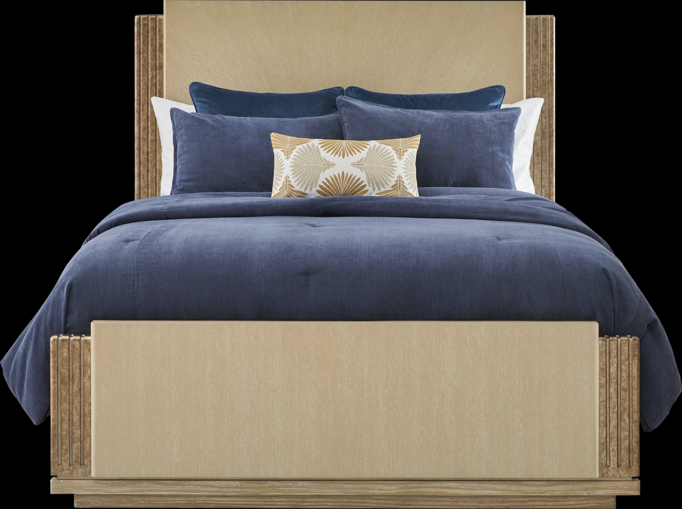 Issabela Caramel 5 Pc King Bedroom - Thumbnail - Image 2