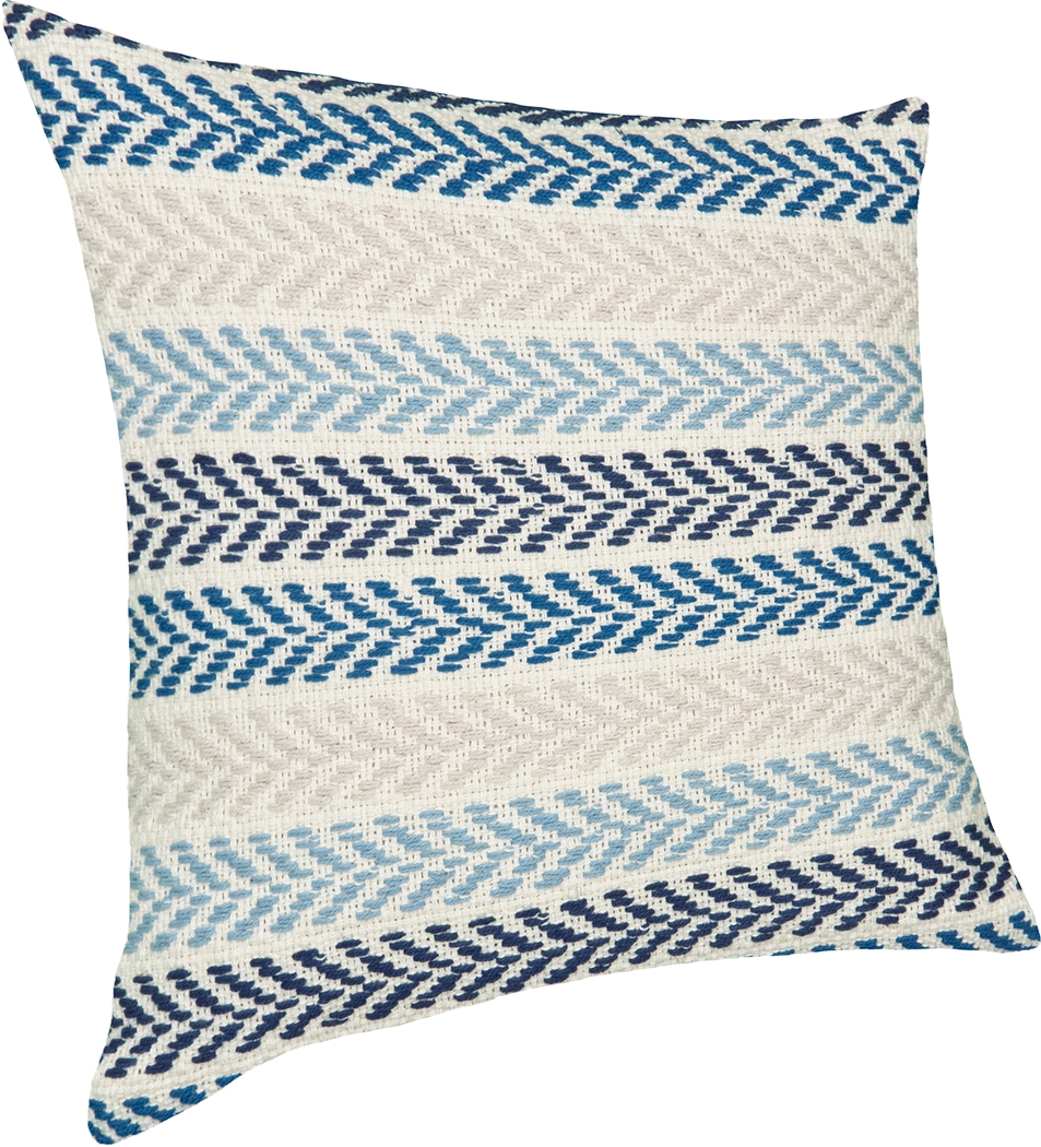 Istarie Blue Throw Pillow - Thumbnail - Image 5