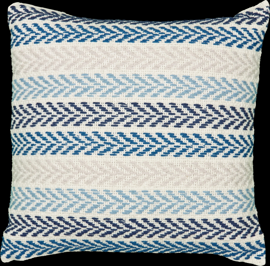 Istarie Blue Throw Pillow - Thumbnail - Image 1