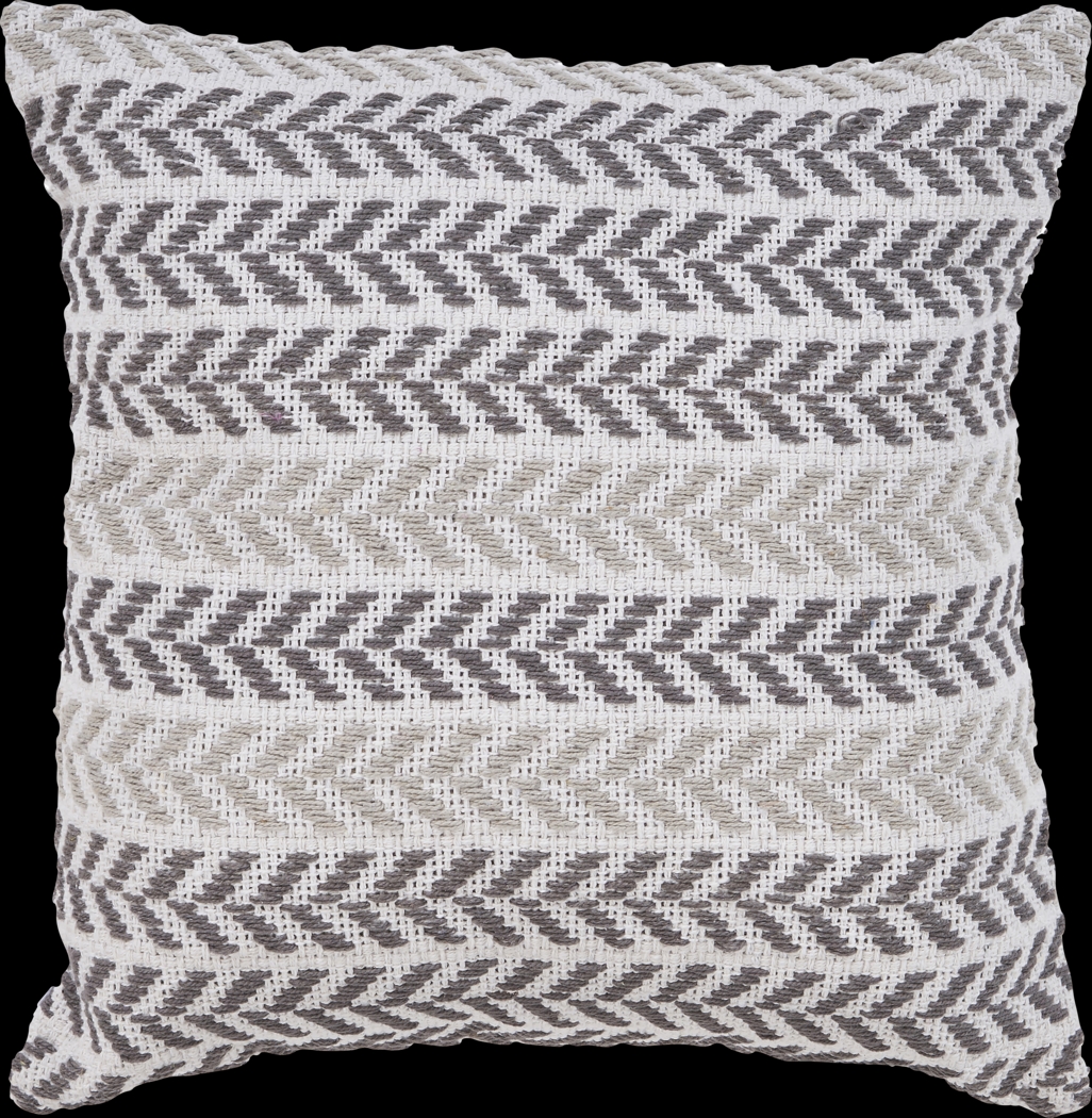 Istarie Gray Accent Pillow Set of 2 - Thumbnail - Image 3