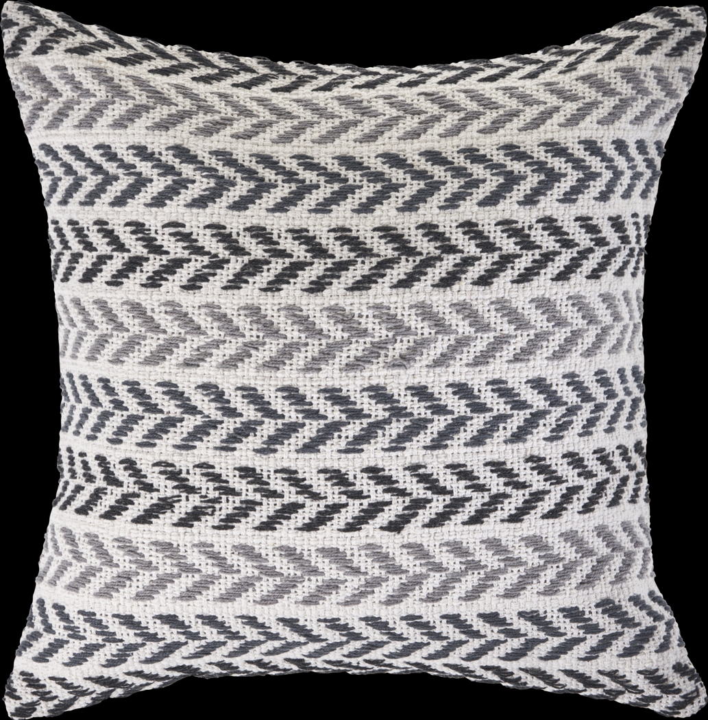Istarie Charcoal Accent Pillow Set of 2 - Thumbnail - Image 3
