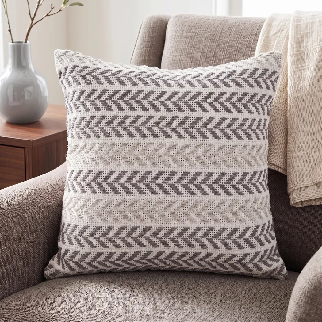 Istarie Gray Throw Pillow - Image 11
