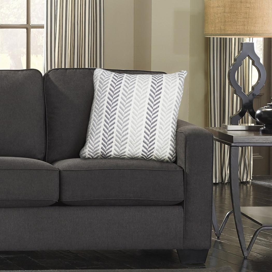 Istarie Gray Throw Pillow - Thumbnail - Image 3