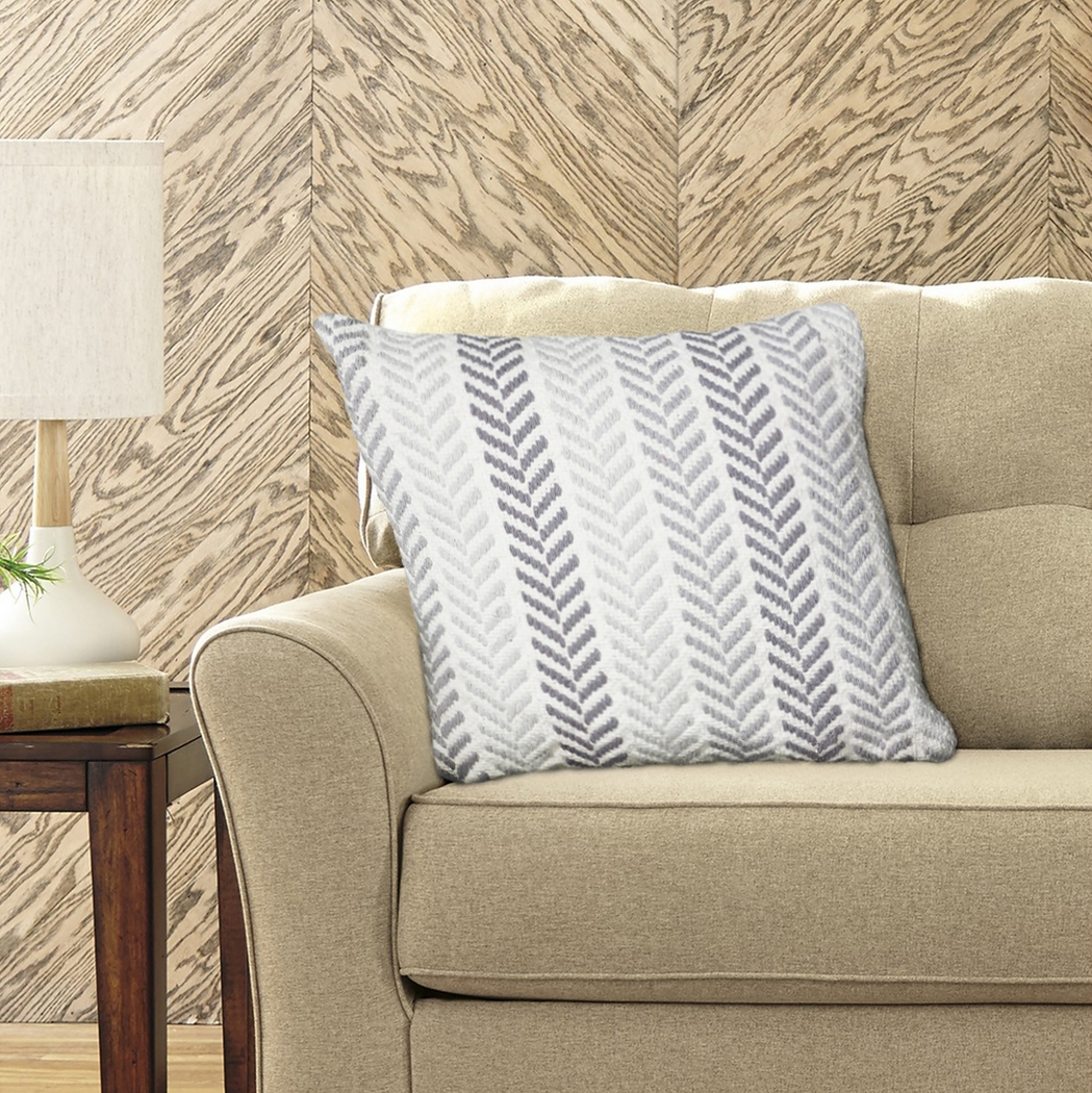 Istarie Gray Throw Pillow - Thumbnail - Image 5