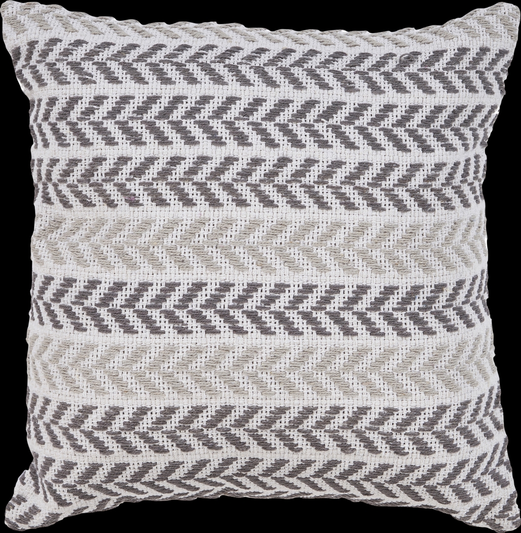 Istarie Gray Throw Pillow - Thumbnail - Image 1