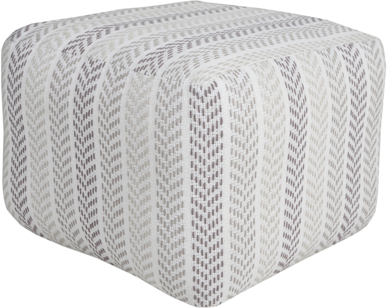 Istarie Light Gray Pouf - Thumbnail - Image 4