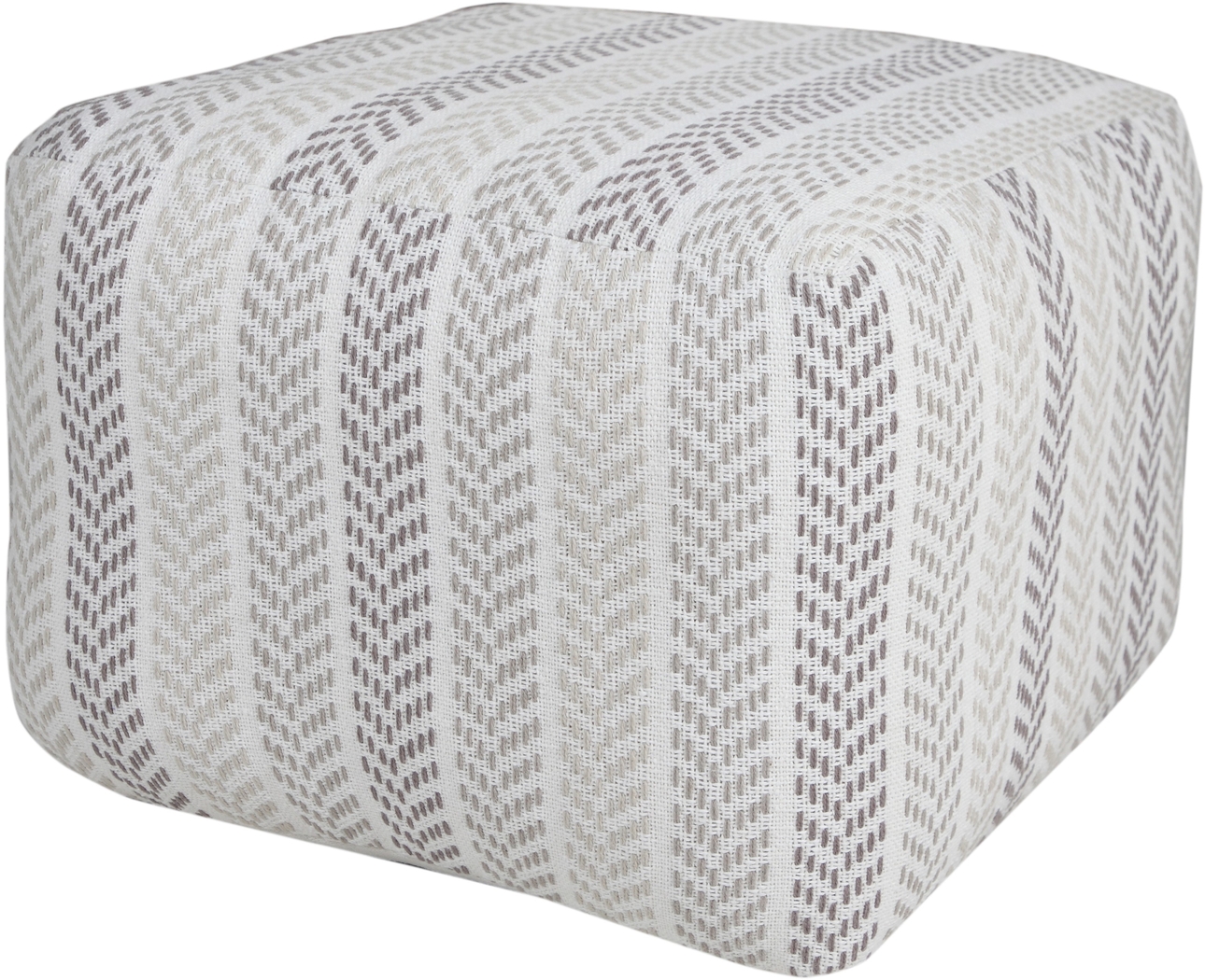 Istarie Light Gray Pouf - Thumbnail - Image 5