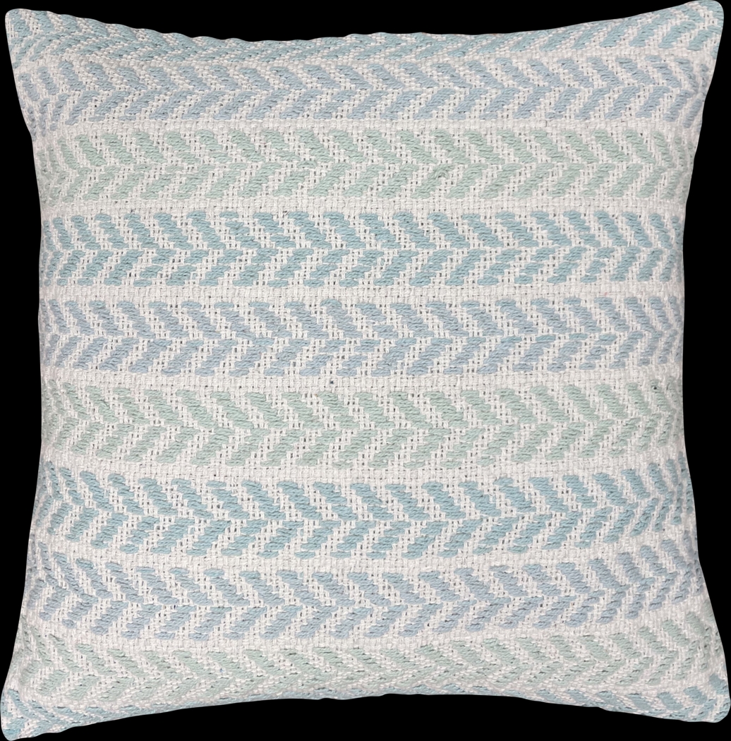 Istarie Spa Blue Accent Pillow Set of 2 - Thumbnail - Image 3
