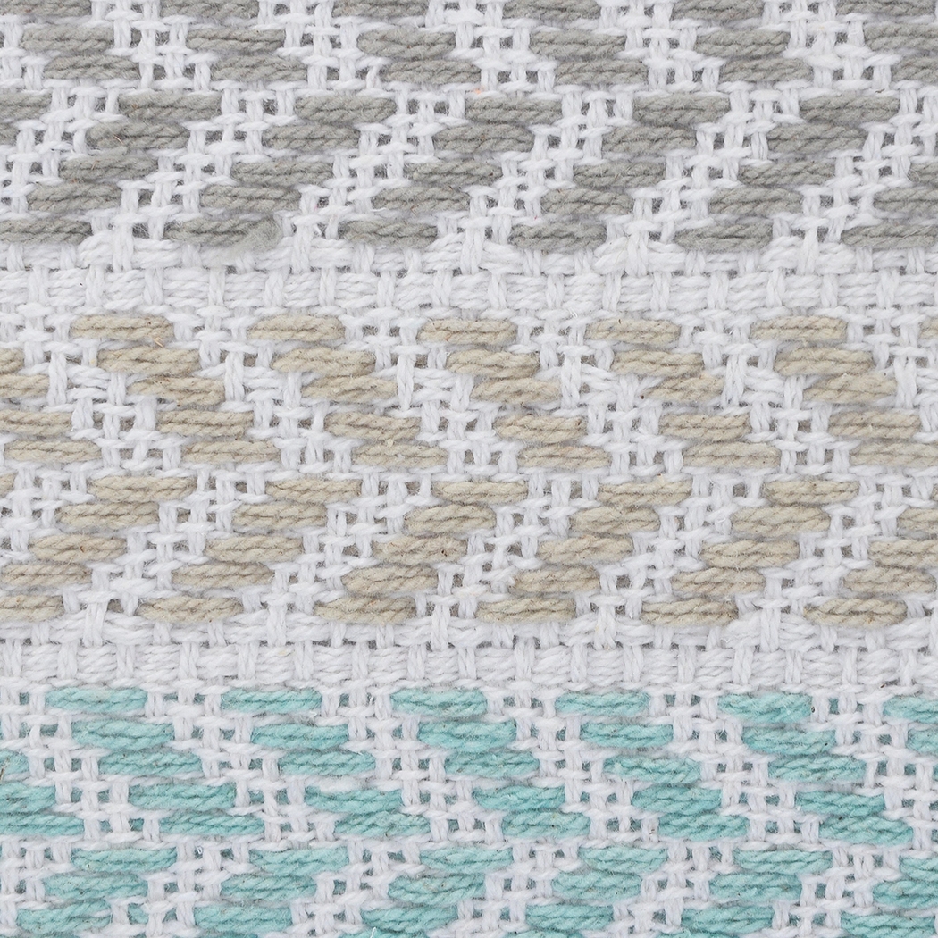 Istarie Turquoise Throw Pillow - Thumbnail - Image 5