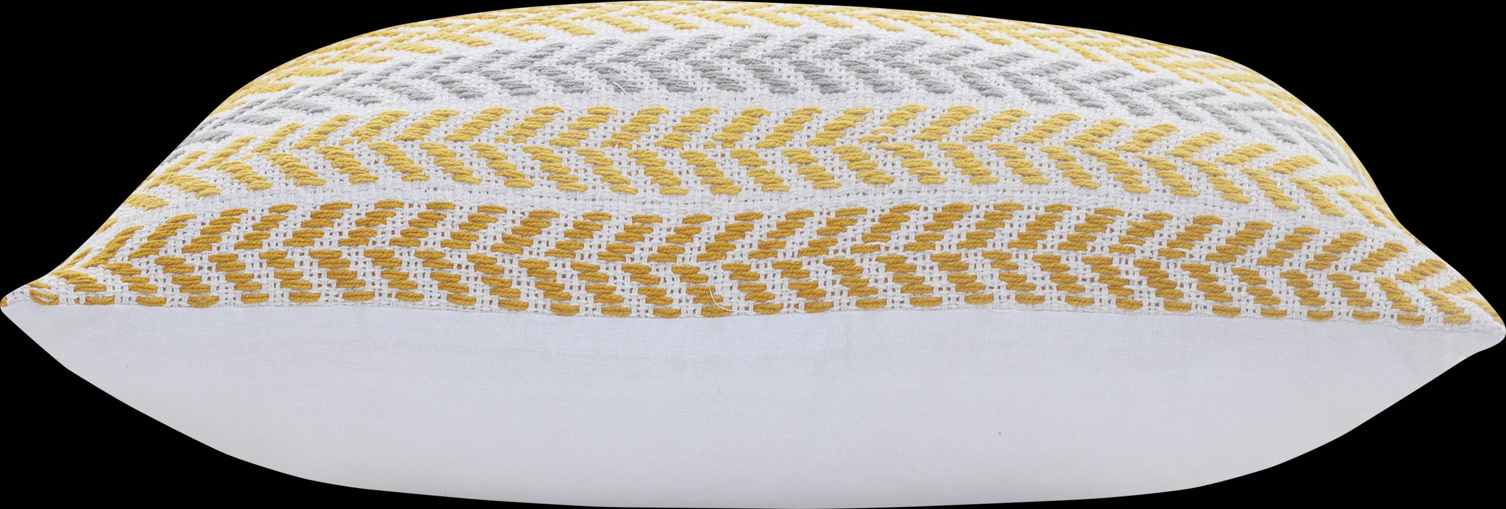 Istarie Yellow Accent Pillow Set of 2 - Thumbnail - Image 4