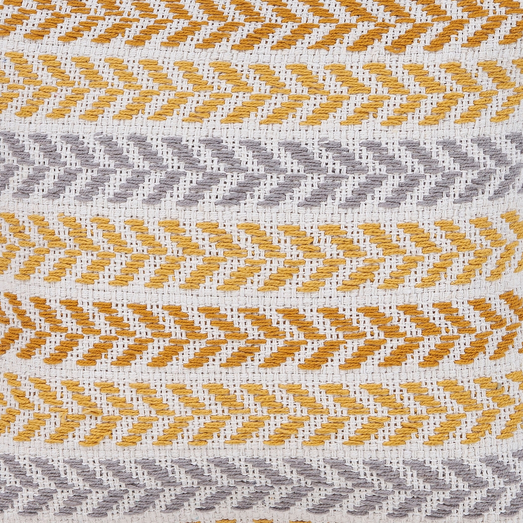 Istarie Yellow Throw Pillow - Thumbnail - Image 8