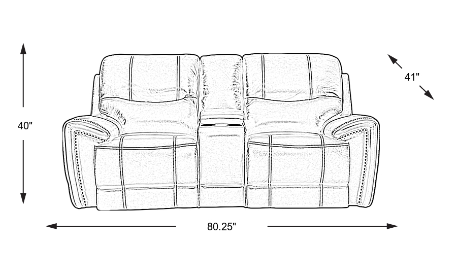 Dimension Image. Please refer to the Dimension Tab on this page for dimension details.