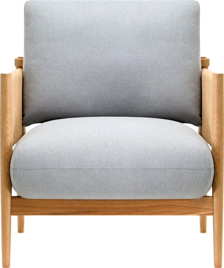 Itano I Light Blue Accent Chair - Thumbnail - Image 3